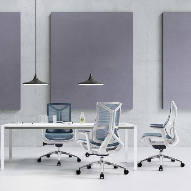 Modern Office Chair No Distressing Ergonomic Desk Chair with Wheels