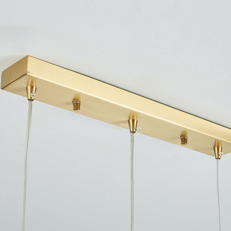 Modern Clear Crystal Shade Hanging Light Household Pendent Lighting Fixtures