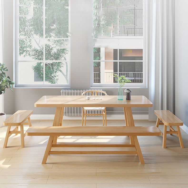 Moderno 1/2/3/4/5 Piezas Juego de comedor Pino Muebles de comedor de pino/Artículos separados