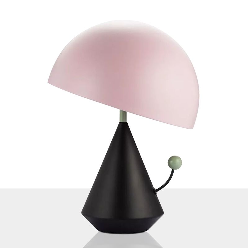 Paddestoeltafel Lamp Designer Style Metalen 1-Bulb Slaapkamer Nachtlicht met aanraakknop