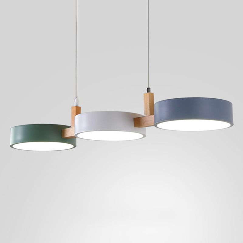 Metal Island Chandelier Lights Modern Pendant Light Fixtures for Dining Room