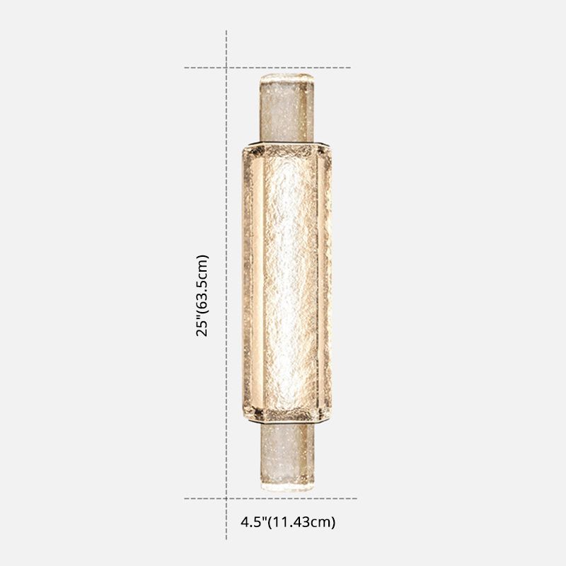 Transparent Crystal LED Sconce Light Post-modern Style Home Decorative Wall Mount Lamp