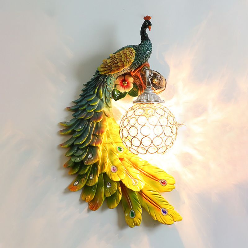 1 lampade a parete a sfera leggera applique in stile moderno