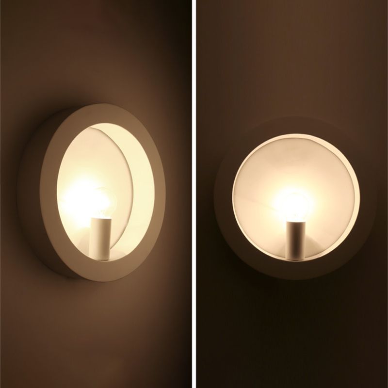 Modern Minimalist Style Sconce Light Fixture Acrylic 1 Light Sconces