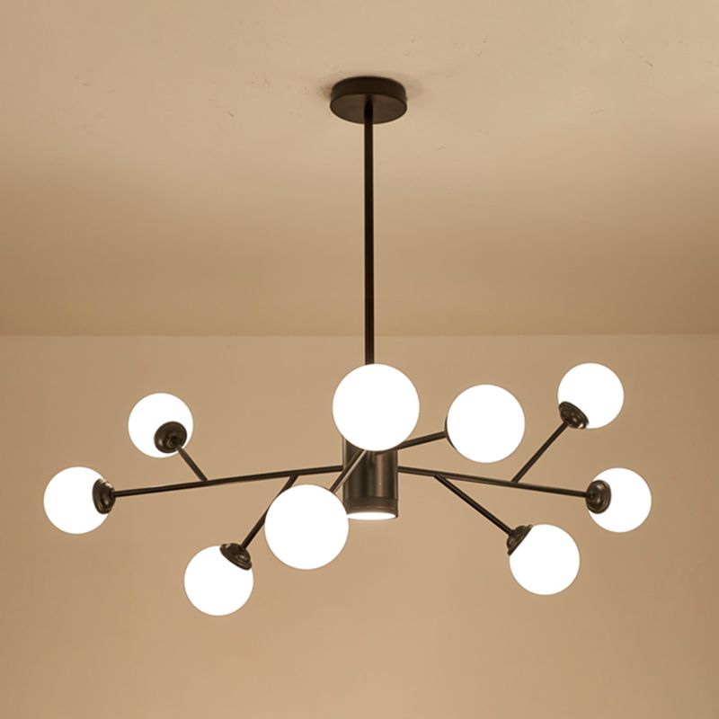 Ramo di lampadario minimalista luci a soffitto appeso per la camera da letto del soggiorno