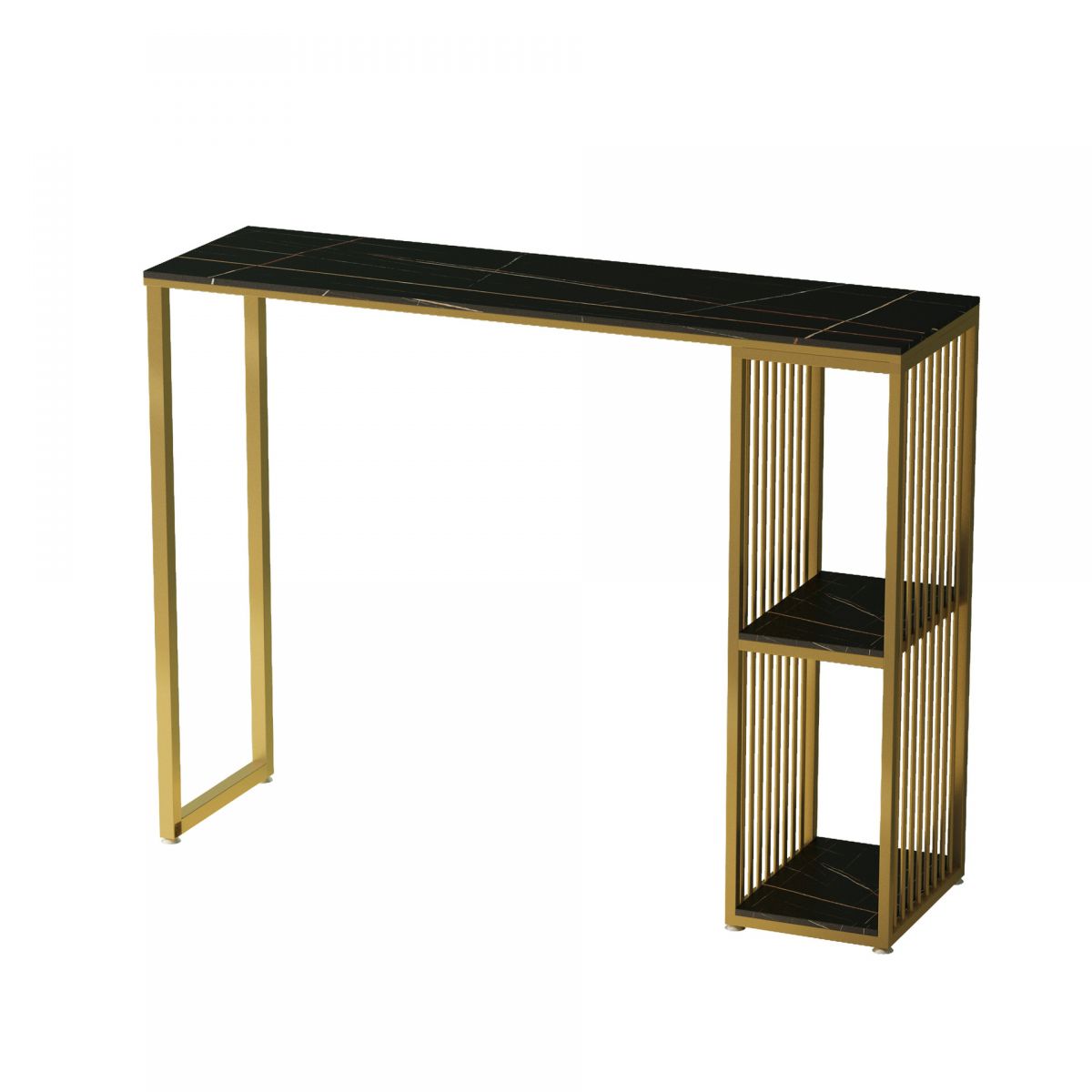 Contemporary Style Dining Bar Counter Table Rectangle Table for Kitchen