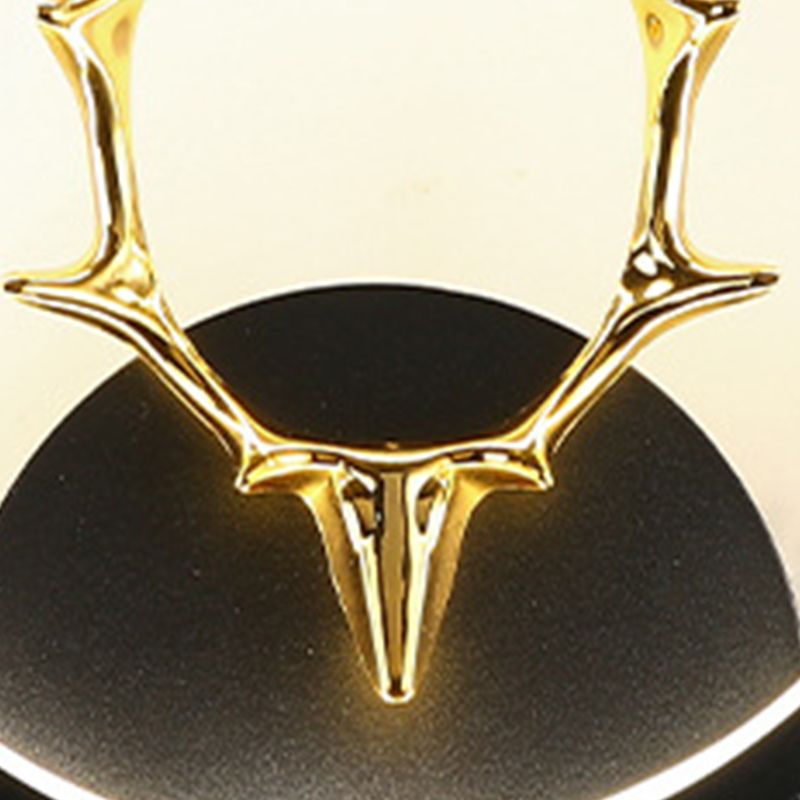 Application murale noire moderniste LED simple LED simple Mur Mur