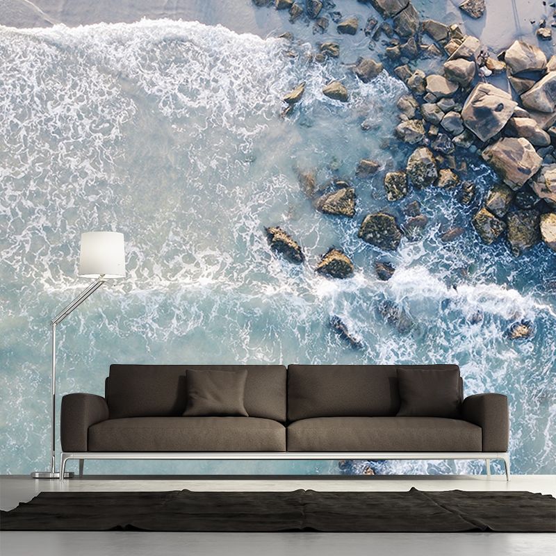 Beautiful Photography Mural Wallpaper Ocean Decorative Indoor Wall Mural