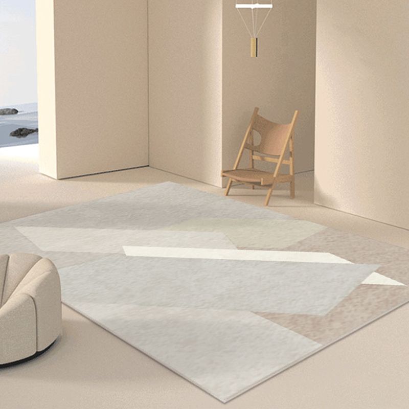 Tapis noir simple en Polyester, bloc de couleur, avec envers antidérapant, pour la décoration de la maison