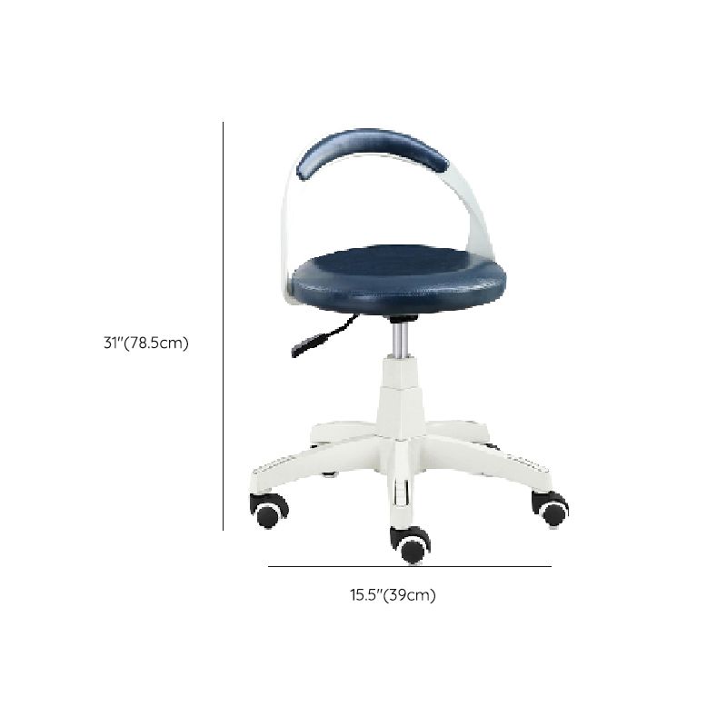 Contemporary Counter Height Stools Blue Bar Stool for Bar Use