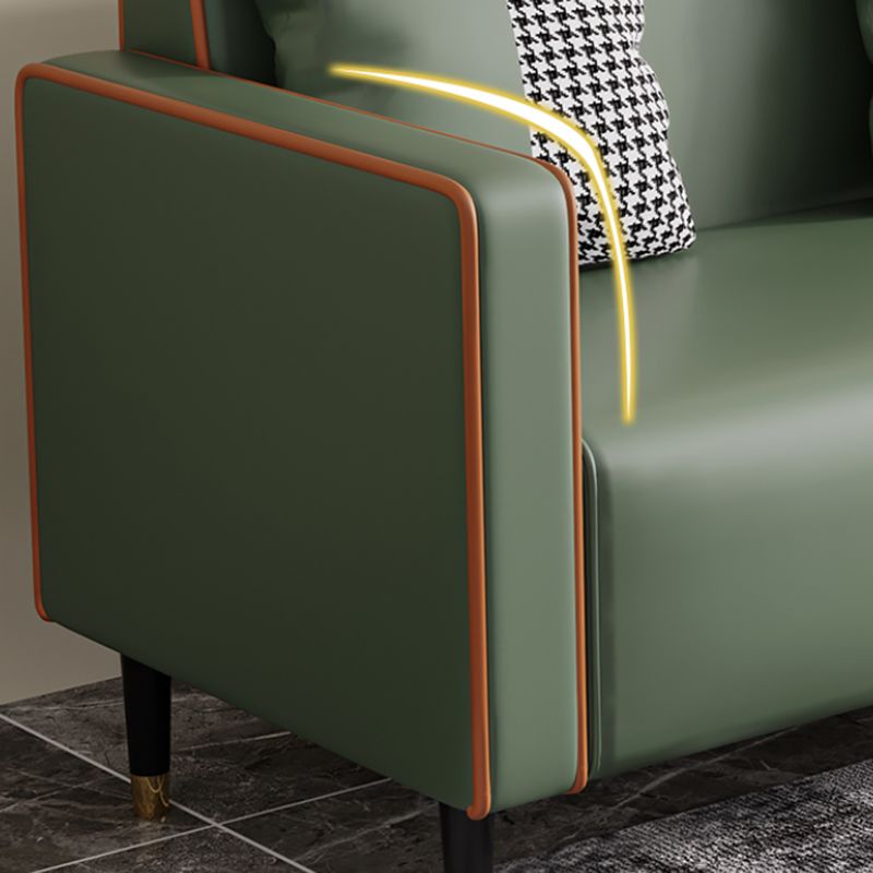 Glam Tight Back Square Arm Living Room 3 Seater Standard Seating