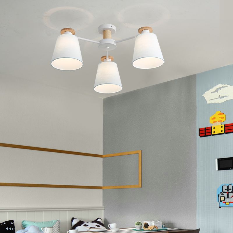 Lámpara de techo múltiple de estilo cilíndrico de estilo moderno