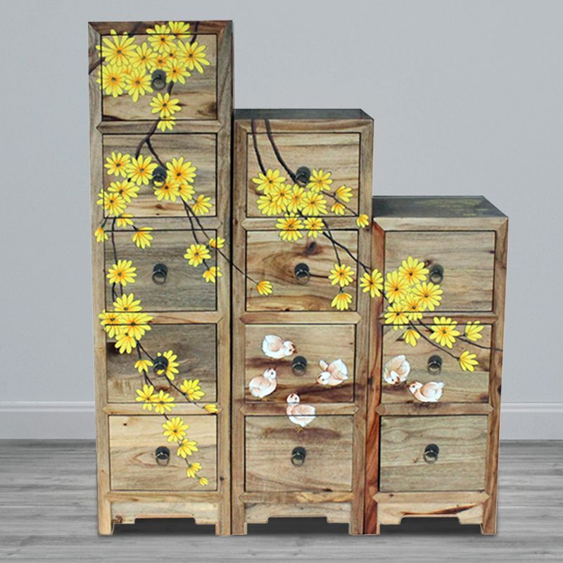 American Traditional Storage Chest Dresser Solid Wood Dresser
