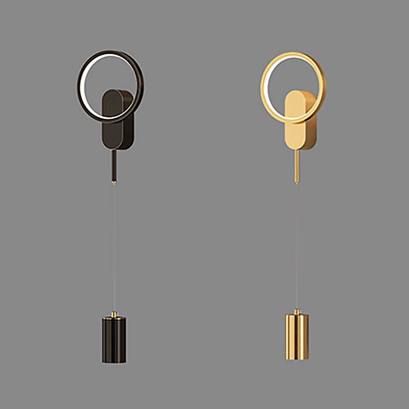 Einfachheit Wandleuchte leichte moderne Lesenlampe mit Metallschatten für Schlafzimmer