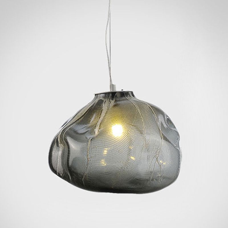 Modern Style Glass Hanging Light Creative Pendant Lighting Fixture for Dining Room