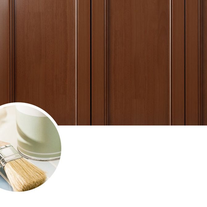 Matte Finish Rubberwood Cabinet Traditional Bedroom Storage Cabinet