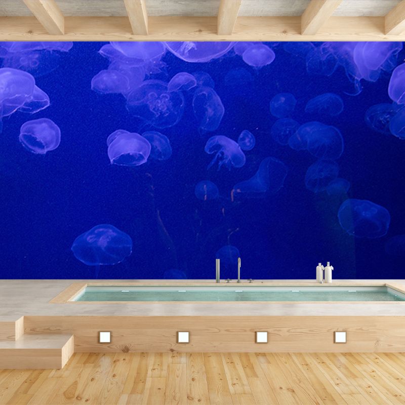 Customized Horizontal Photography Seabed Mural Eco-friendly Bathroom Wall Covering