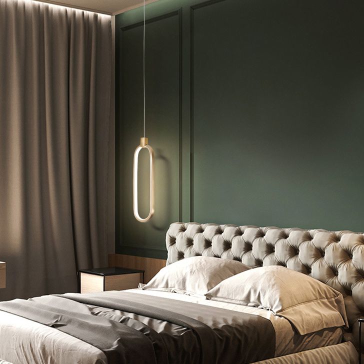 Apparecchi di illuminazione a sospensione circolare Postmoderna Luce sospesa in stile lusso