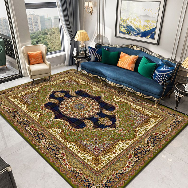 American Bohemian Carpet Polyester Carpet Stain Resistant Carpet for Living Room