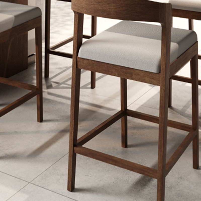 Industrial Style Rectangle Bar Table 1/2/5 Pieces Wood Bar Table Set for Kitchen