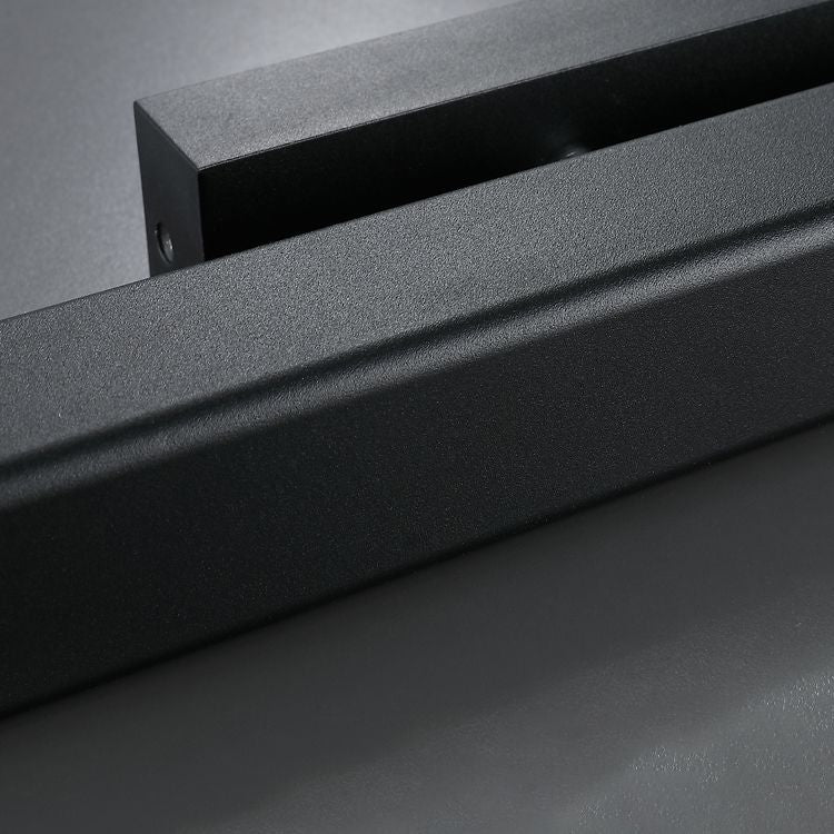 Luz de pared giratoria LED de aluminio en una lámpara de pared acrílica de estilo conciso moderno para dormitorio