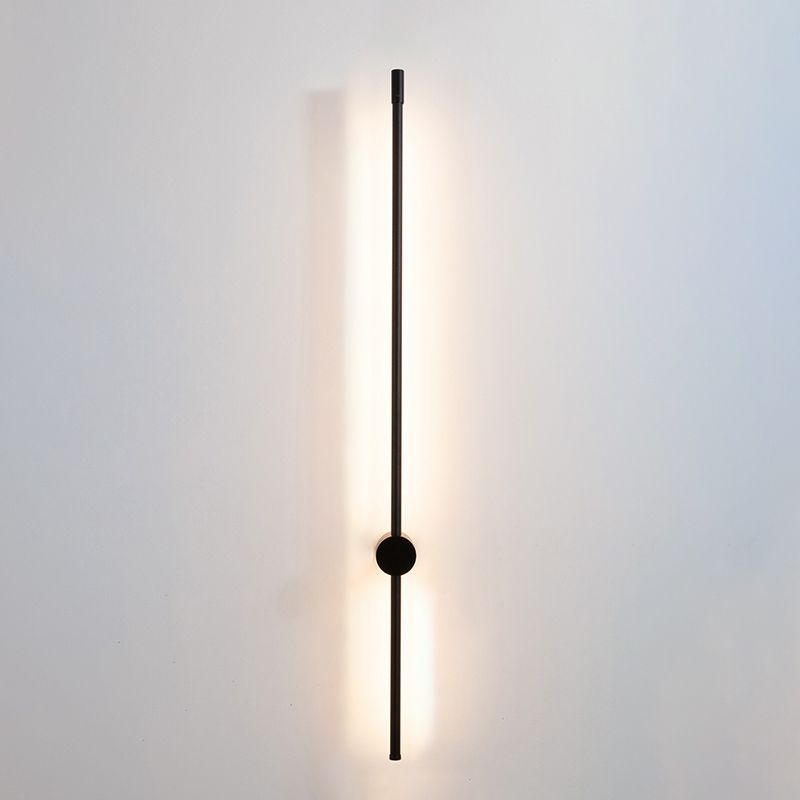 Lineaire wandkandelverlichting Moderne wandverlichting Wandmakerij metaal 1 lichte sconce lichten