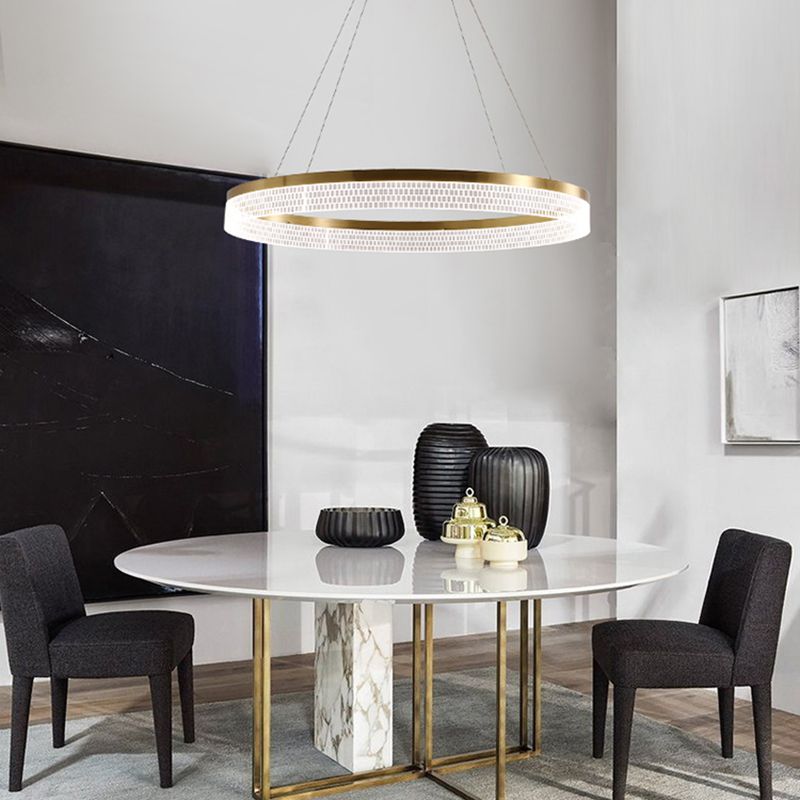 Minimalismo Luce europea Luxury Style LED LED A sospendere Luce per la sala da letto della sala da pranzo soggiorno