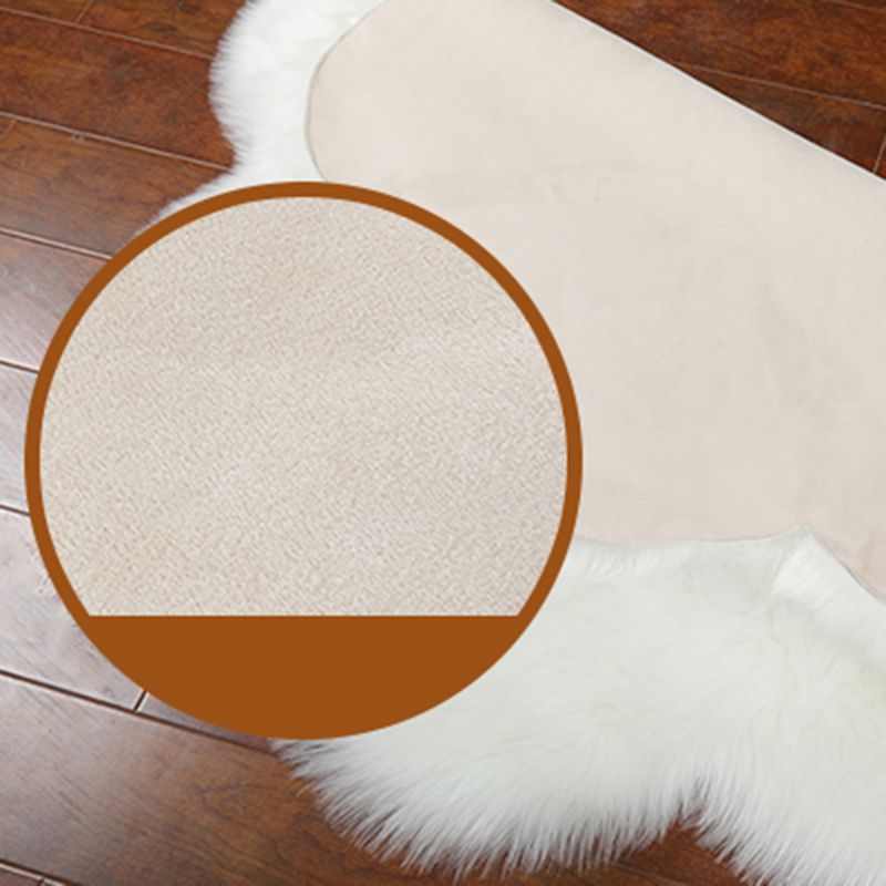 Stilvoller plüsch Teppich Vollfarbener Polyester Teppich Easy Care Teppich für Schlafzimmer