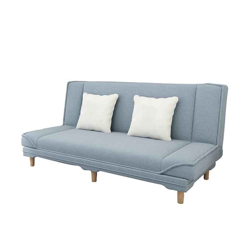 Cabrio Armless Sofa 48 "W Modernes Sofa mit Baumwollmischung für Wohnzimmer