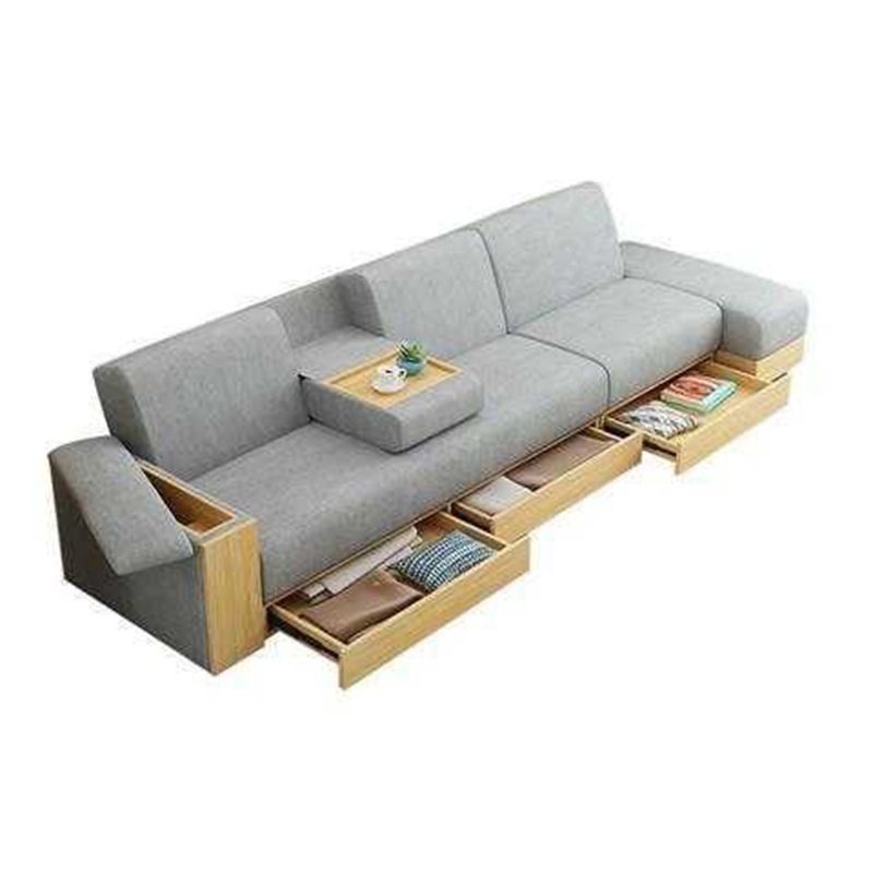 Divano convertibile split back 31 "W quadrato di divano per soggiorno