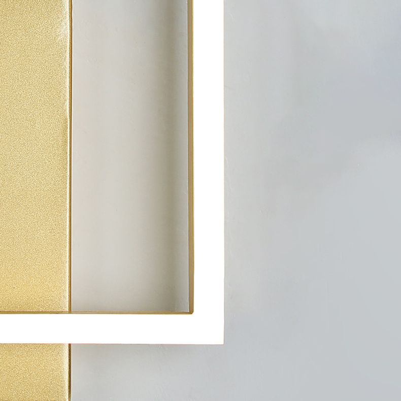Modern Minimalist Minimalist Light Light Light Sconces Lampade a parete in metallo per soggiorno