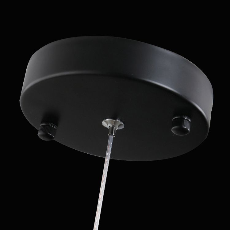 Accesorios de iluminación de estilo cuadrado moderno Ideas de iluminación de la isla de cristal