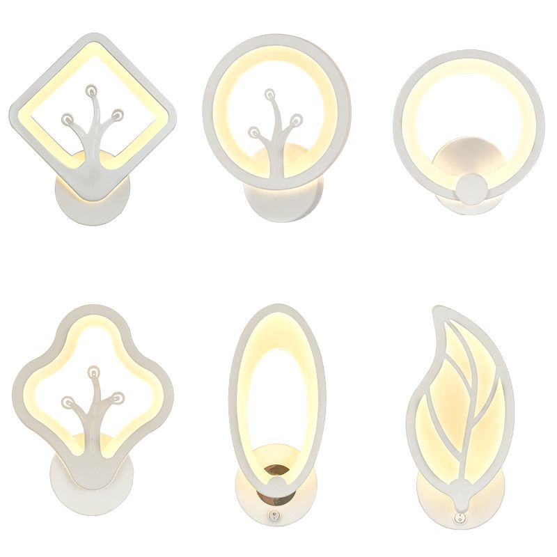 Accesorio de iluminación de pared sombreada acrílica LED MALAR MALAR MALA MINIMALIST