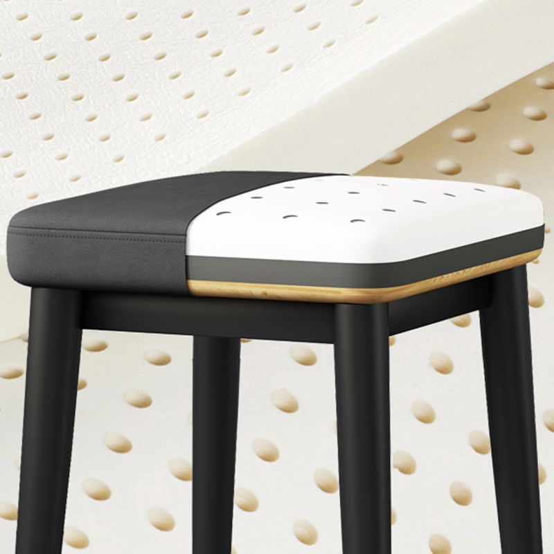 Cotton Blend Square Ottoman Whole Colored Fade Resistant Glam Cube Ottoman