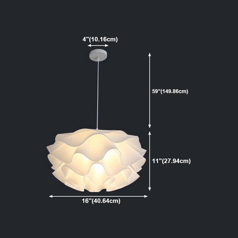 Éclairage de pendentif de style moderne créatif pour le salon du salon