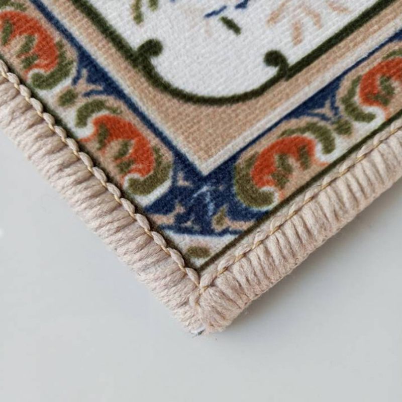 Multicolor Luxus Teppich Polyester Teppich Europäische Blumenententeppichen Nicht-Rutsch-Rücken für die Heimdekoration
