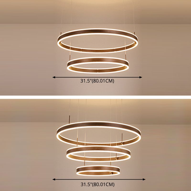 Orbiculaire metalen hanger verlichtingsarmaturen moderne slaapkamer hanger verlichtingsarmaturen