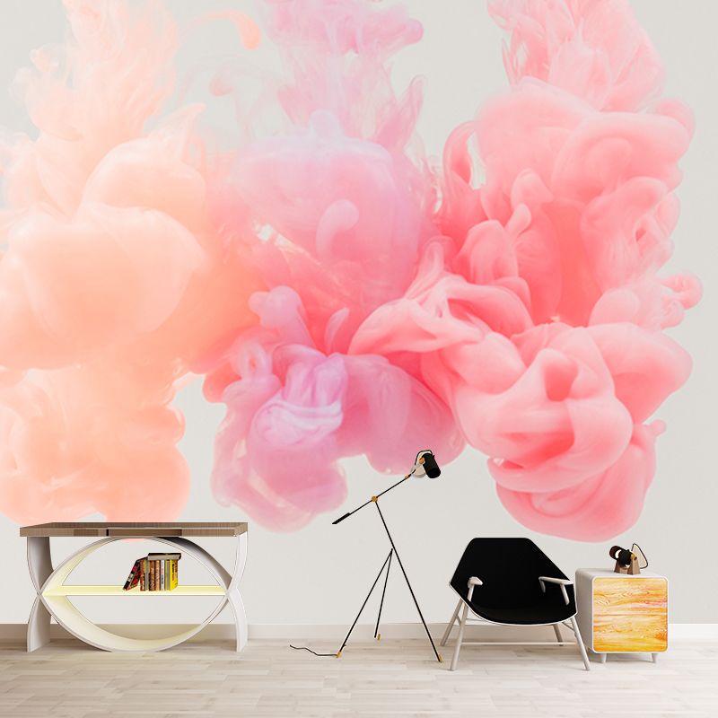 Environmental Wall Mural Wallpaper Watercolor Texture Living Room Wall Mural