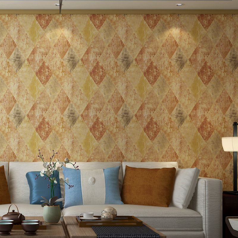 3D Effect Harlequins Wallpaper Non-Pasted 20.5"W x 31'L Wall Decor