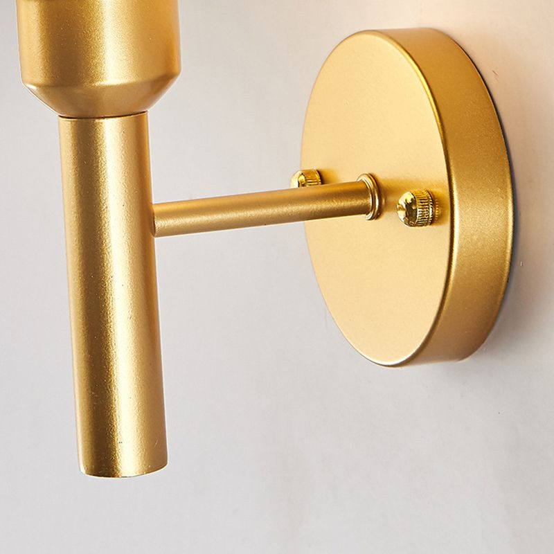 Lampada da parete in vetro di latte a 1 luce SCONCE INDUSTRIALE MONTRO MOLTO MOLTO LUCE PER CAMERA DA LETTA