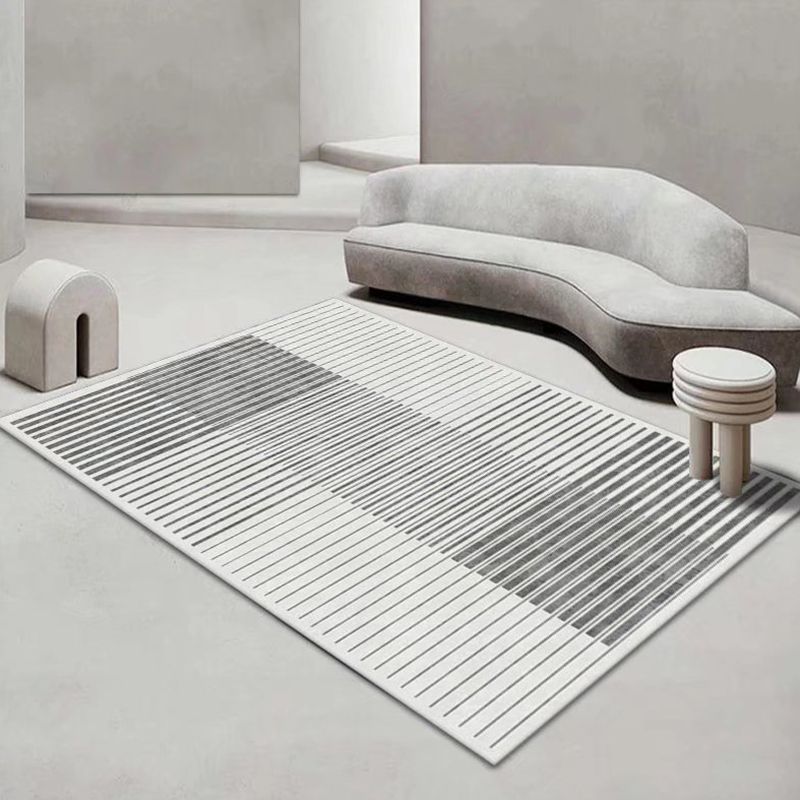 Abstract Painting Living Room Rug Color Block Carpet Washable Area Rug