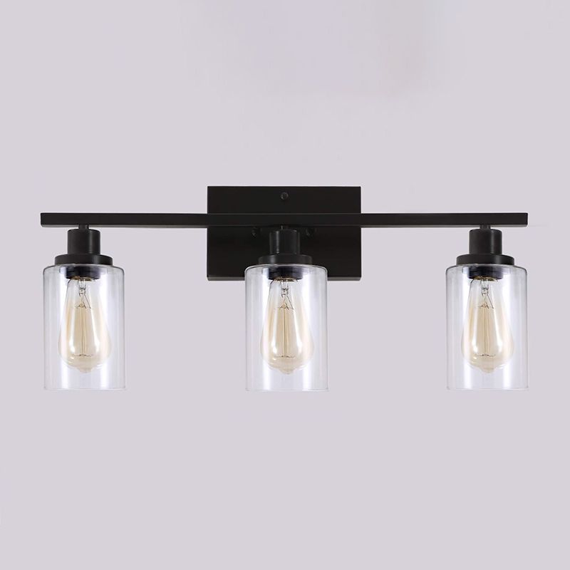 Cilinder glazen wand sconce armatuur licht licht industriële hal en foyer wandhangende lichten