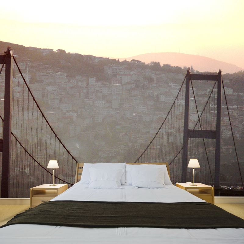 Washable Stain Resistant Mural Wallpaper Traffic Indoor Wall Mural