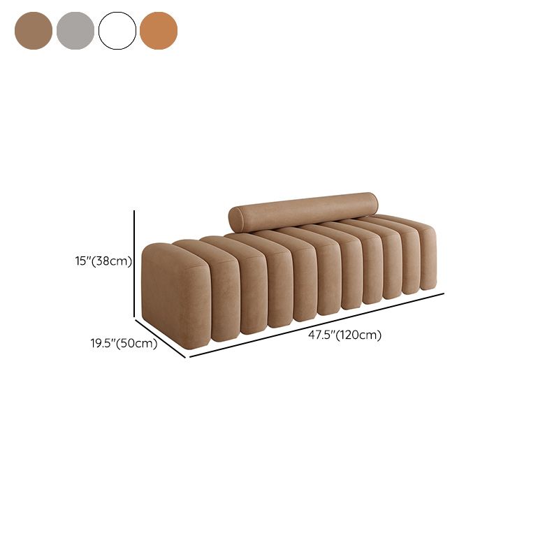 Armless Sofa 14.96" H * 19.69" W Contemporary  Sofa for Living Room
