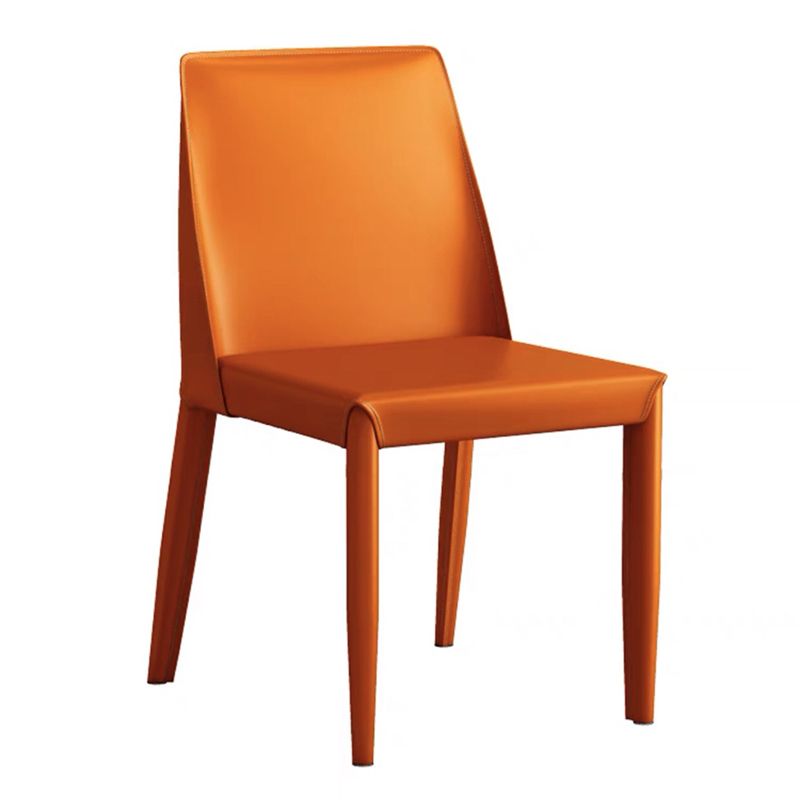 Sintered Stone Dining Table Set 1/4 Pieces Modern Rectangle Dining Table Armless Chairs