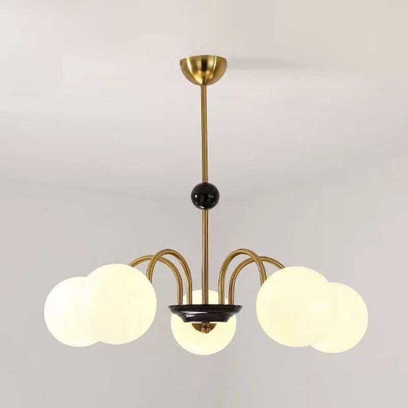 Contemporary Sphere Chandelier Lights Glass Chandelier Lighting Fixtures