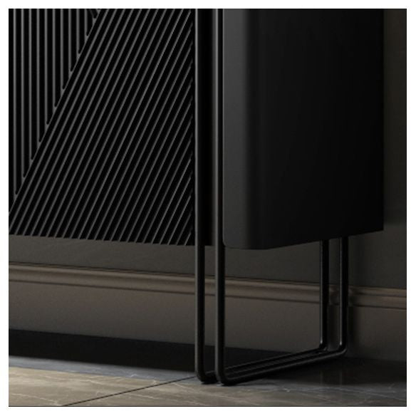 Contemporary and Modern Sideboard Stone Sideboard Table with Cabinets