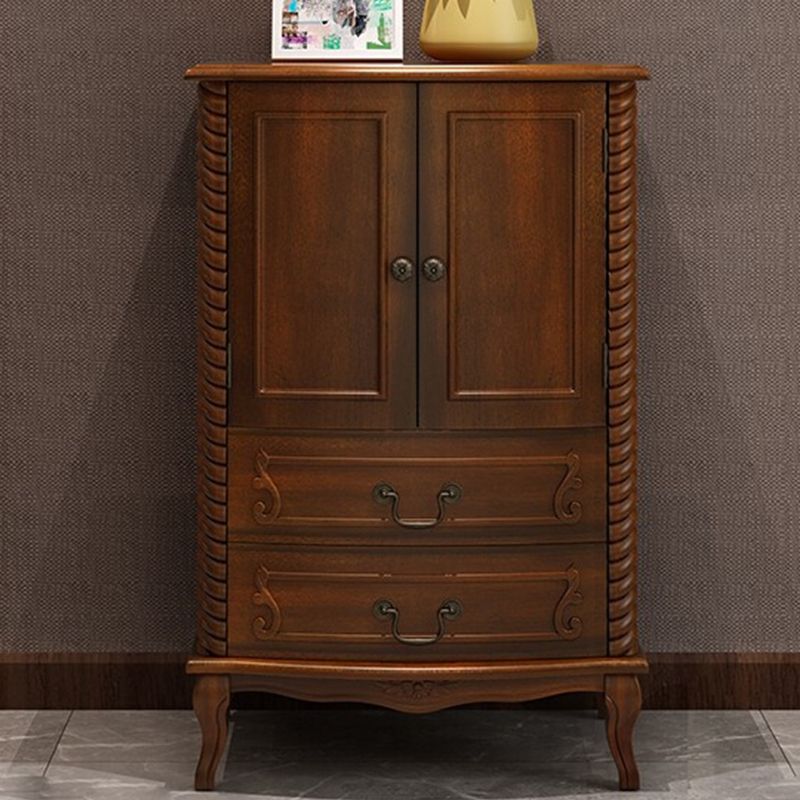 Traditional Storage Chest Solid Wood Dresser with 2/3/5 Drawers