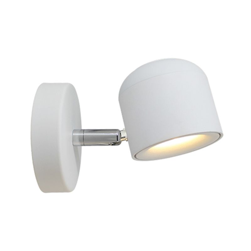 Armed Sconce Light Fixture Modern Minimalist Style Aluminum 1 Light Sconces