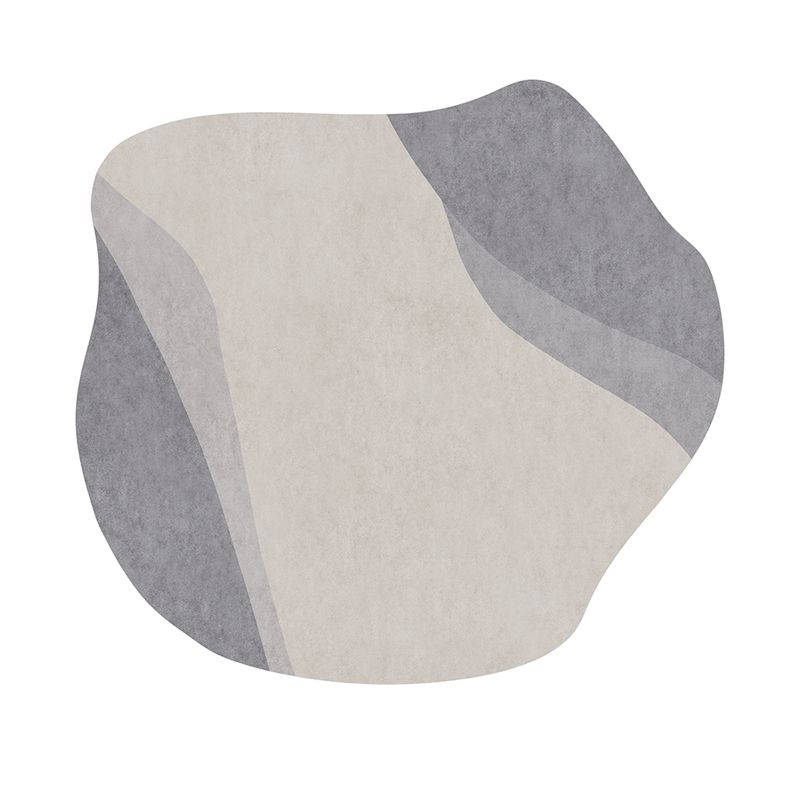 Fancy Modern Area Teppich Farbblock Polyester Fläche Teppich nicht rutscher Backing Teppich für Wohnkultur